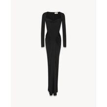 Robe Jersey Shiny - Noir