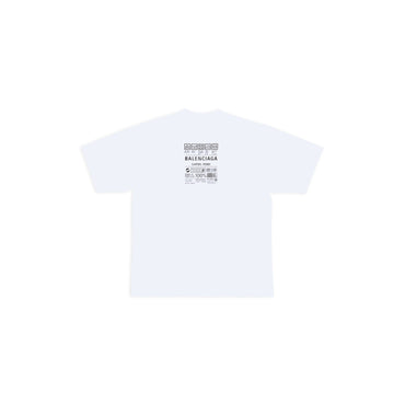 Medium Fit T-Shirt - White/Black
