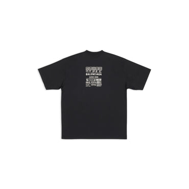 Medium Fit T-Shirt - Black/White