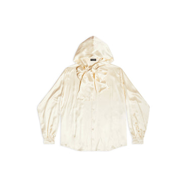 Hooded Blouse - Ivory