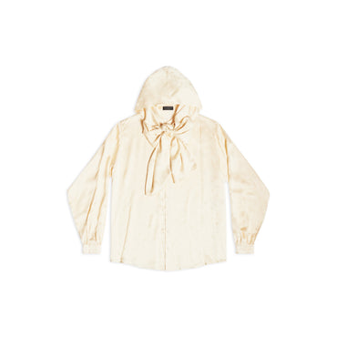 Hooded Blouse - Ivory
