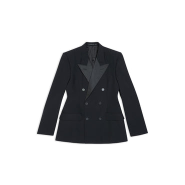 Hourglass Tuxedo Jacket - Black