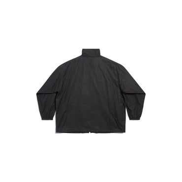 Logo Zip-Up Jacket - Black