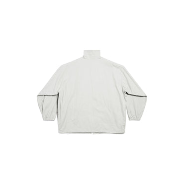 Logo Zip-Up Jacket - Cement Beige