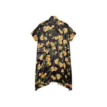 Oversized Dress - Black/Yellow