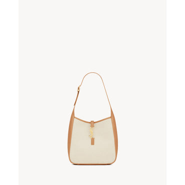 S Le 5 A 7 Supple Shoulder Bag - Greggio/Vintage Brown Gold