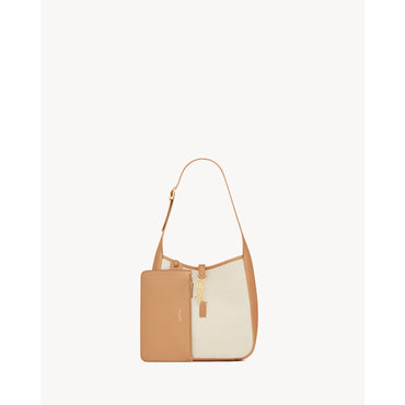 S Le 5 A 7 Supple Shoulder Bag - Greggio/Vintage Brown Gold