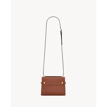 Mini Manhattan Crossbody Bag - Brick/Ebony Dark