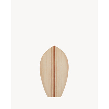 HANDBOARD WOOD WOOD/ LEATHER - REAL BEIGE