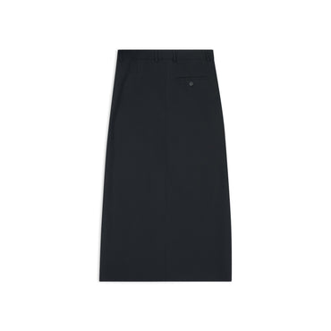 Slit Tailored Skirt - Black