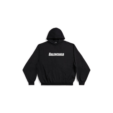 Destroyed Hoodie - Black/White
