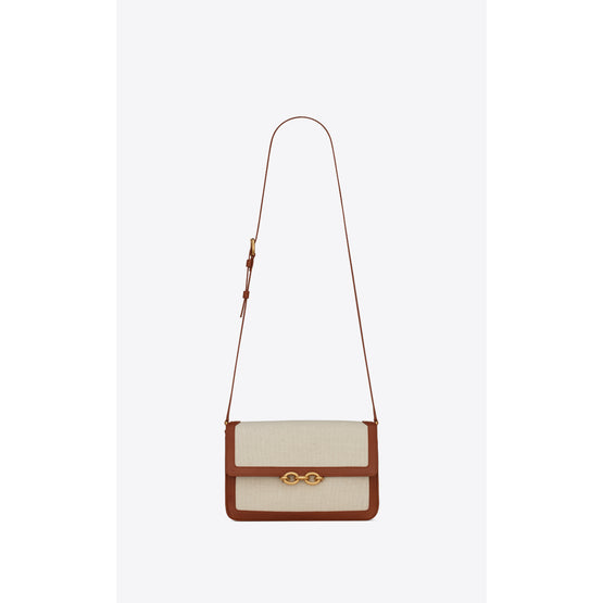 Le Maillon Satchel - Greggio/Brown Gold