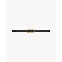 Fine Ceinture Double Cadre - Nero