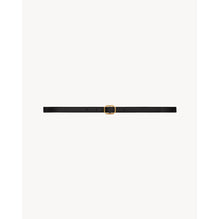 Fine Ceinture Boucle Frame - Nero