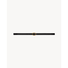Fine Ceinture Boucle Frame - Nero