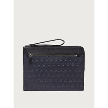 Gancini Portfolio - Navy Blue