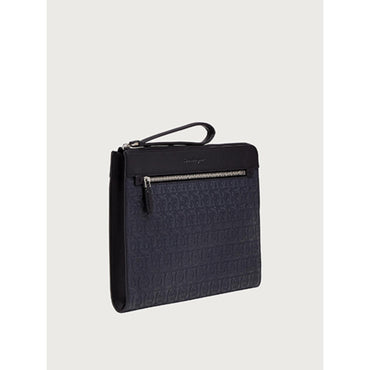 Gancini Portfolio - Navy Blue