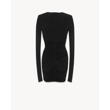 Robe Jersey Stretch - Noir