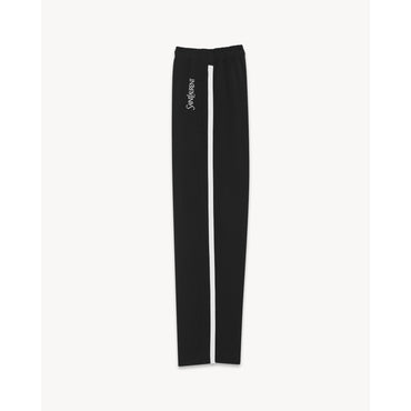 Jogging Satin Envers Crepe - Noir