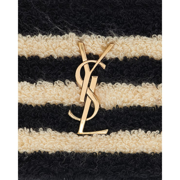 BRACELET EPONGE RAYURES - GRIS PERLE