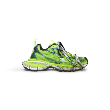 3XL Multi Fluro/Mesh/Rub - Fluro Yellow/Blue