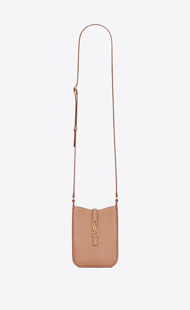Mini Le 5 A 7 Vertical Bag - Vintage Brown Gold