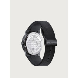 Ferragamo Sapphire 41mm Watch - Black Ip/Black