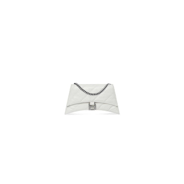 Crush Chain Bag Xs - Optic White