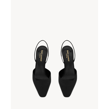 Blade 105 Slingback Pump - Nero/Heavenly Blue