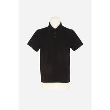 POLO SPORT PIQUE DE COTON - NERO/NERO