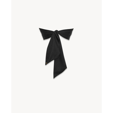 Monogram Breast Band With Ring - Black