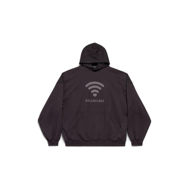 Large Fit Hoodie - Washed Black/Anthrac