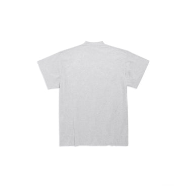 Oversized T-Shirt - Heather Grey/Black