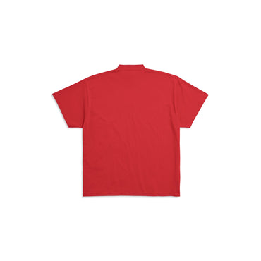 Oversized T-Shirt - Faded Red