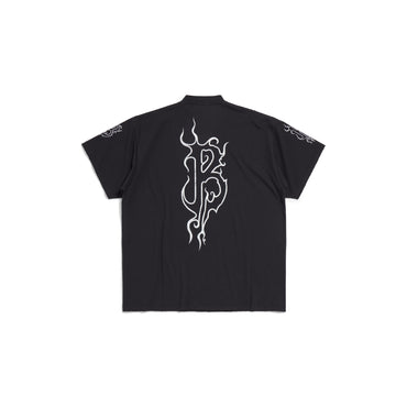 Oversized T-Shirt - Black/White
