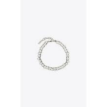 Pear Rhinestone Bracelet - Argent Oxyde/Crystal
