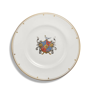 73914426 - Bc Crest Whit Charger Plate