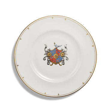 73914426 - Bc Crest Whit Charger Plate