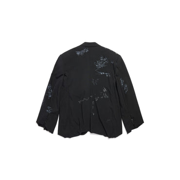 Skater Tailored Jacket - Black