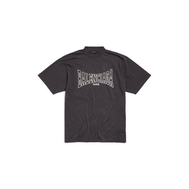 Medium Fit T-Shirt - Washed Black/Black