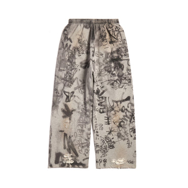Baggy Sweatpants - Heather Grey