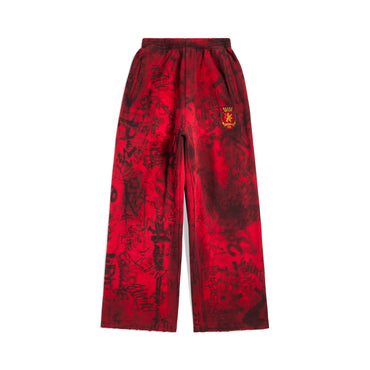 Baggy Sweatpants - Red