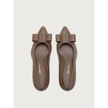 Viva Bow Pumps Shoe - Cumin