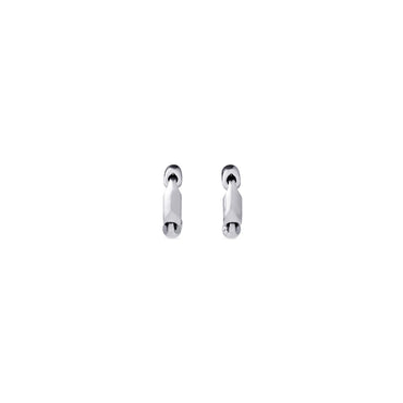 Solid 2.0 Earrings P - Silver