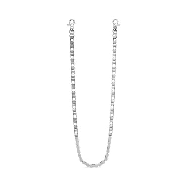 Velo Short Trouser Chain - Antique Silver