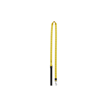 Dog Leash - Yellow/Black/Nickel