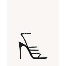 JERRY 110 SANDAL SA CR SAT - NERO/NERO