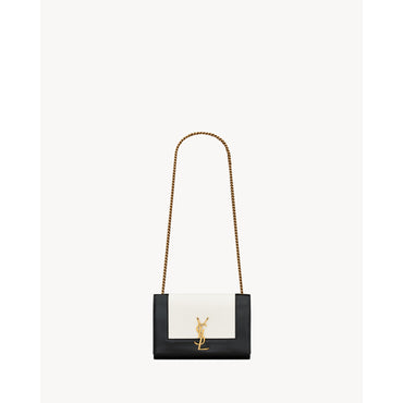 YSL BO MNG KATE BAGU W_NAPPA P - N.ALABAST/NERO