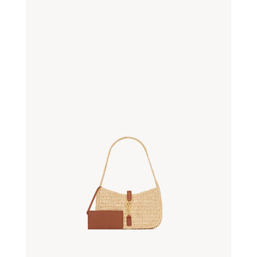 Mini Le 5 A 7 Hobo Bag - Natural/Brick