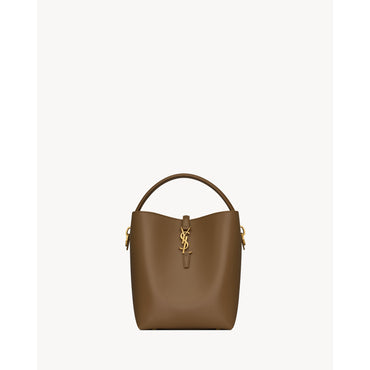YSL BO MNG M LE 37 QUEENS CALF - DK CORK